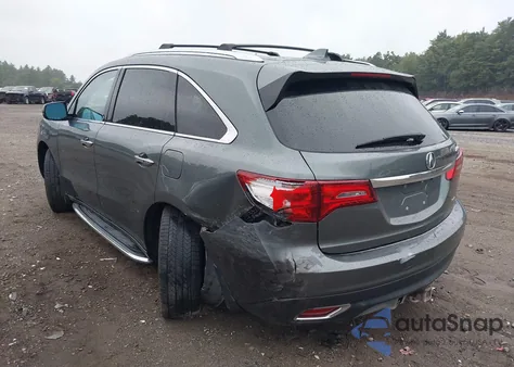 2014 Acura Mdx Technology Package from USA, damaged, VIN 5FRYD4H46EB002493